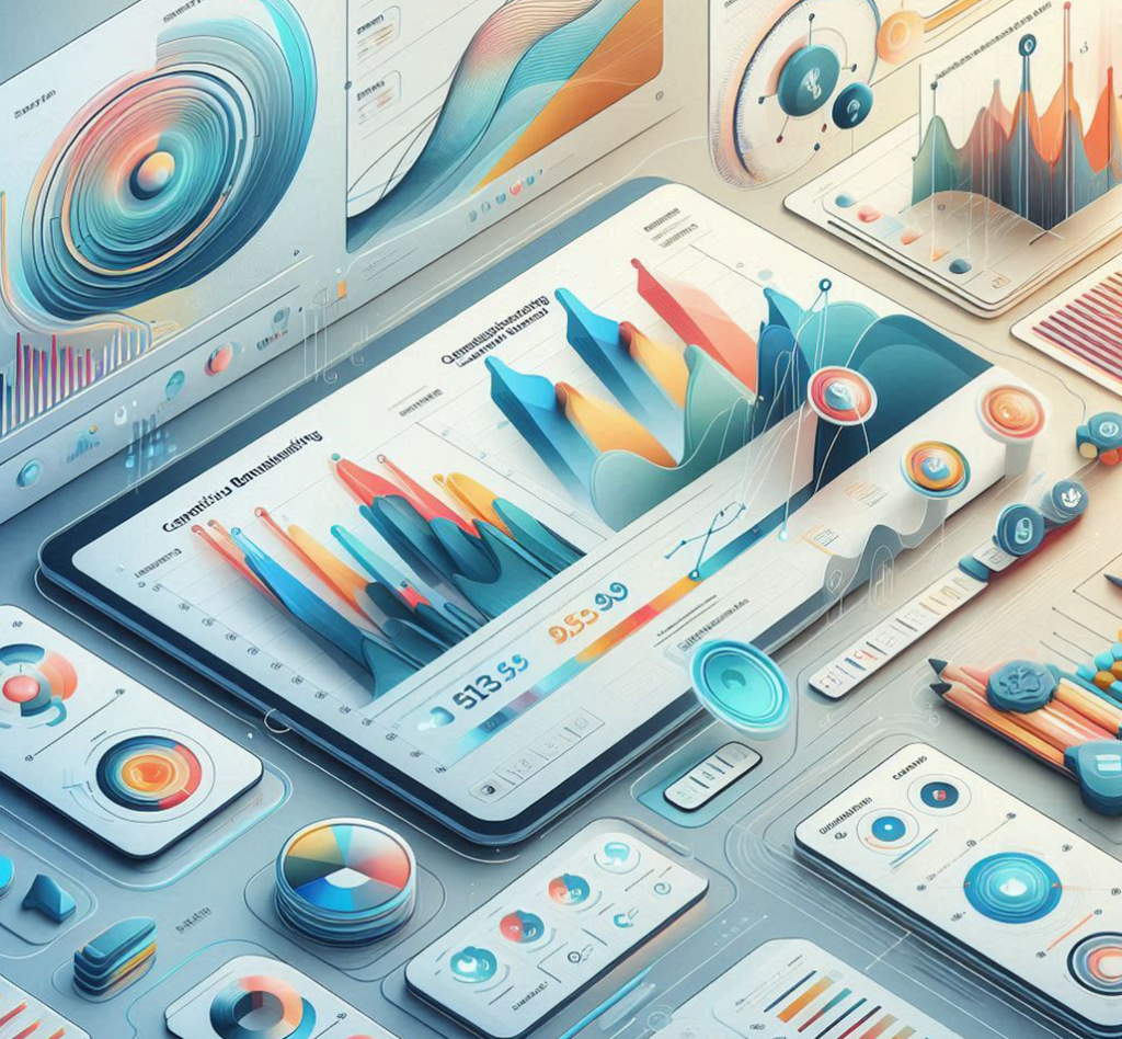 Marketing analytics dashboard at Radiance Data's Marketing Intelligence Center